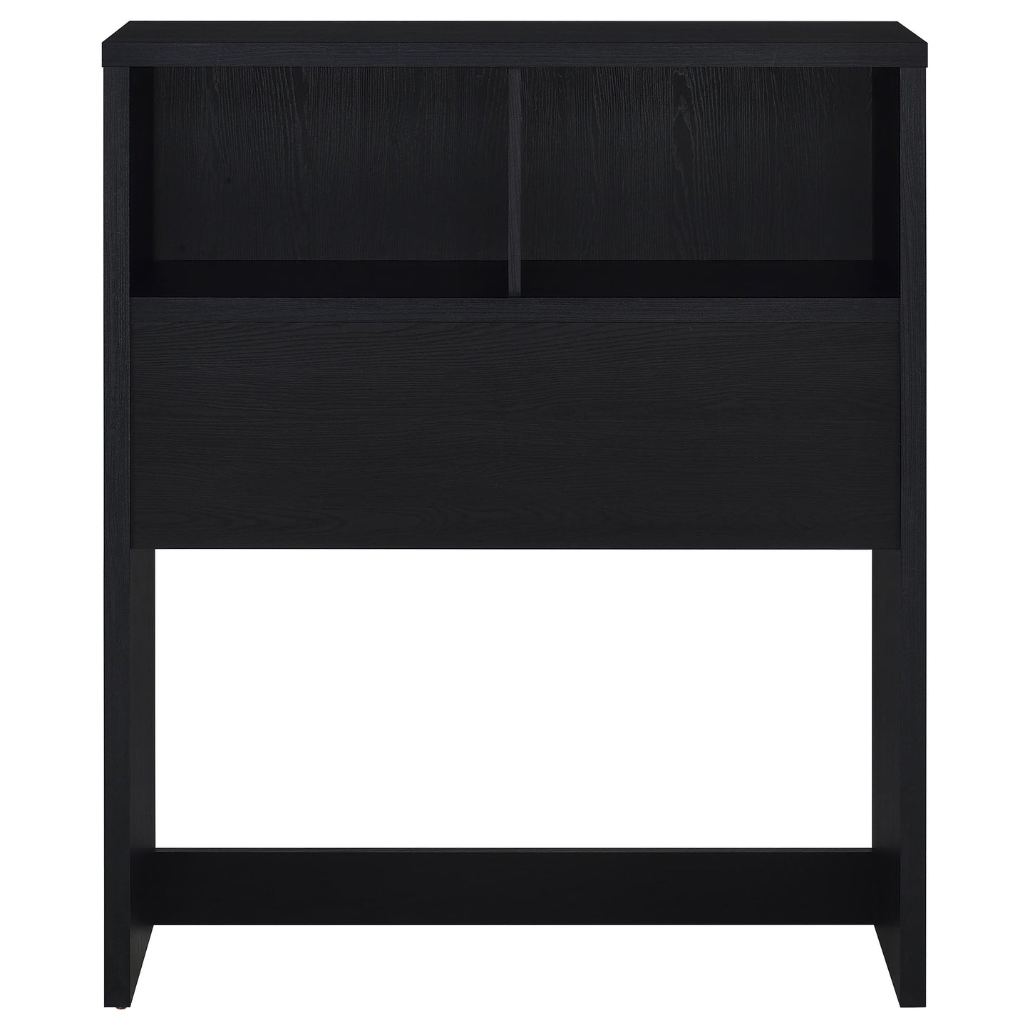 Westpark 49-inch Twin Bookcase Headboard Black