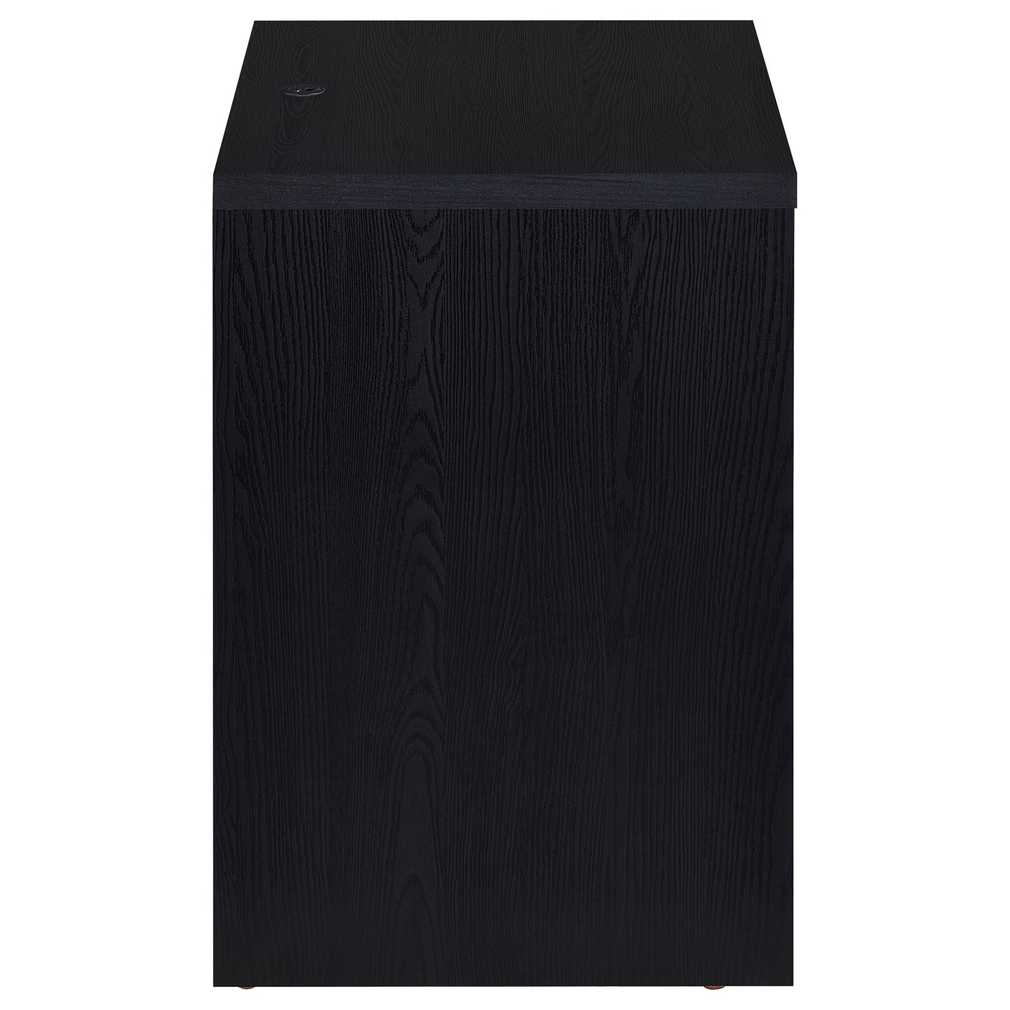 Westpark 2-drawer Nightstand LED Lights and USB Black