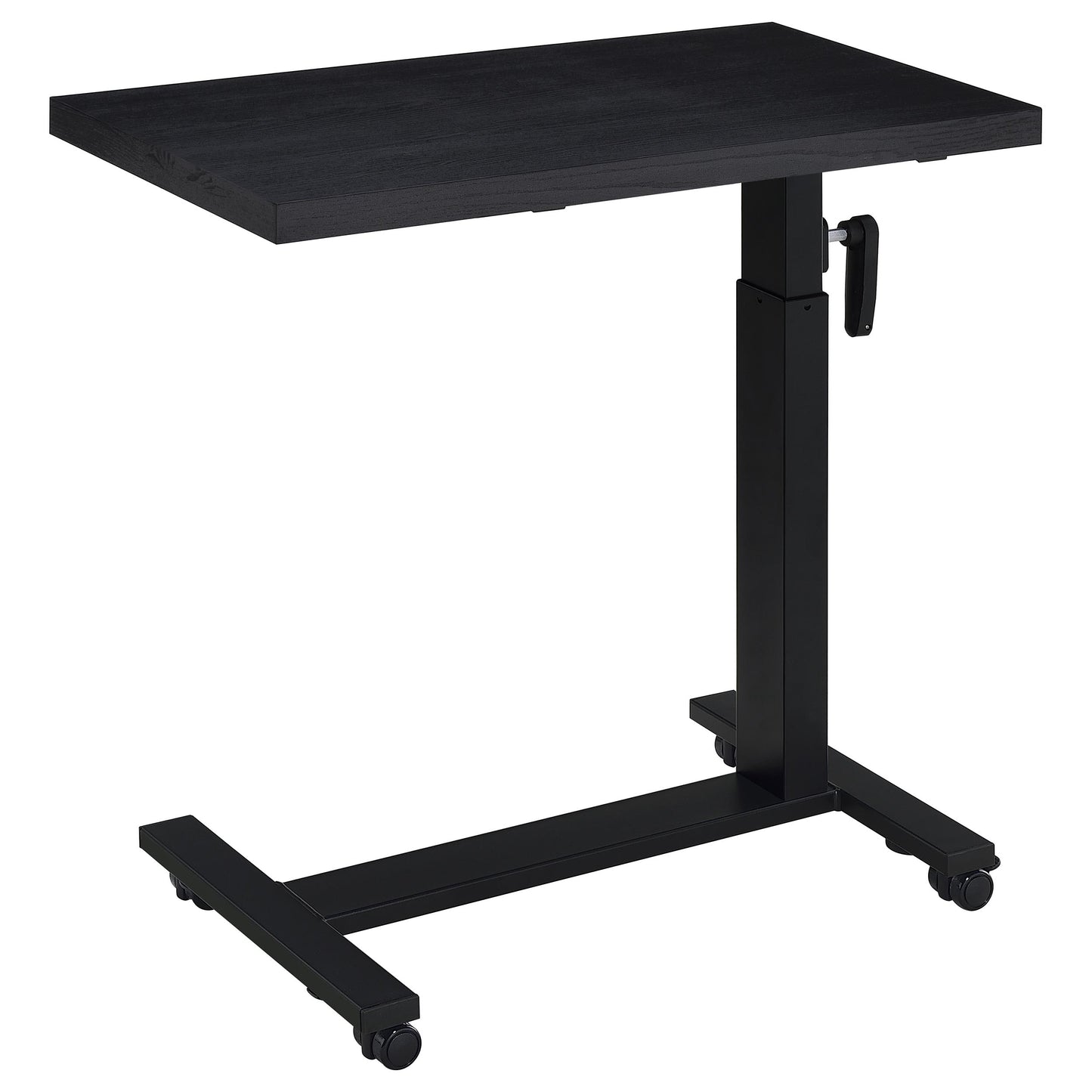Westpark Height Adjustable Mobile Bedroom C-Table Black