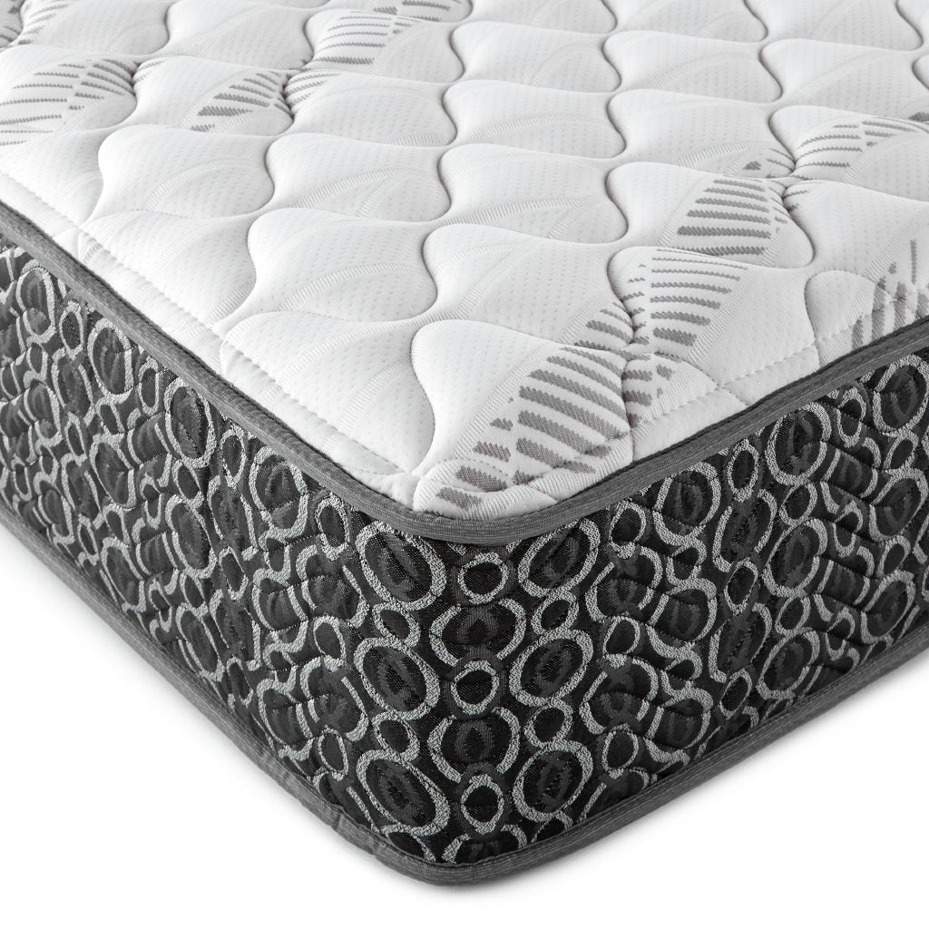 Hayes Eastern King Firm Tight Top Hybrid Mattress White