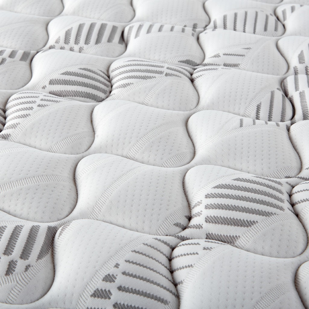 Hayes Queen Firm Tight Top Hybrid Mattress White