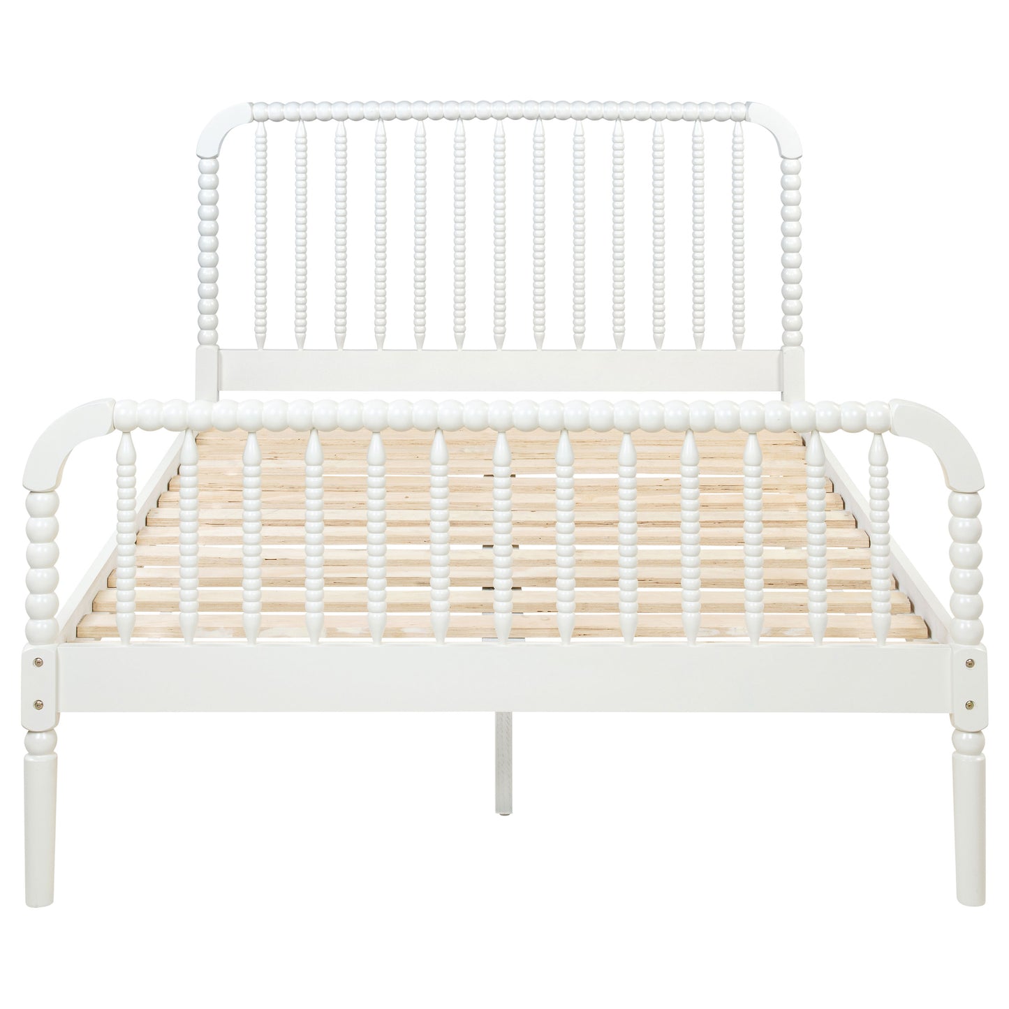 Jones Wood Full Open Frame Bed White