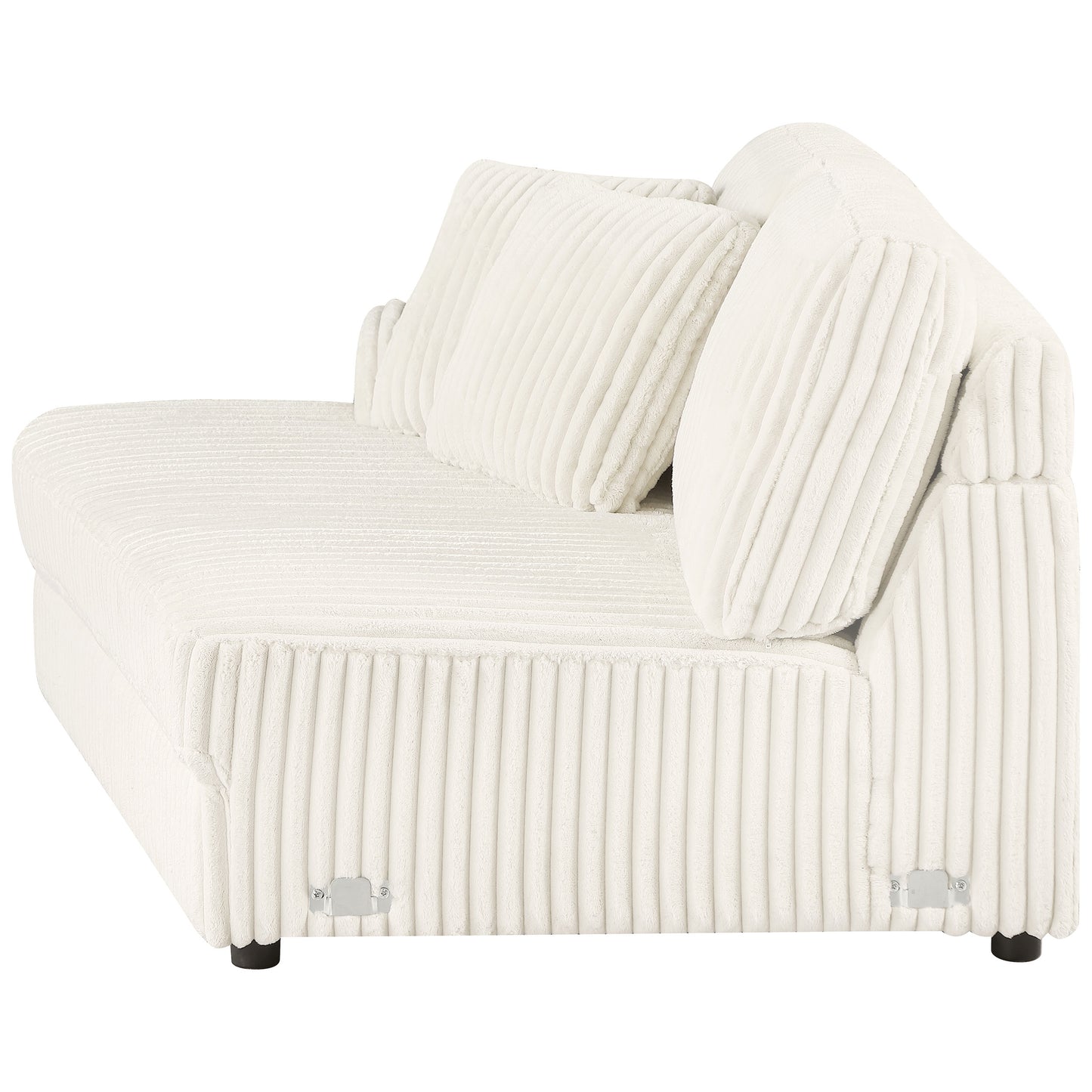 Emberson Upholstered LAF Loveseat Ivory