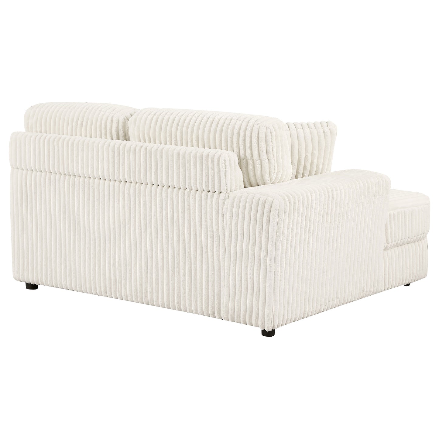 Emberson Upholstered LAF Loveseat Ivory