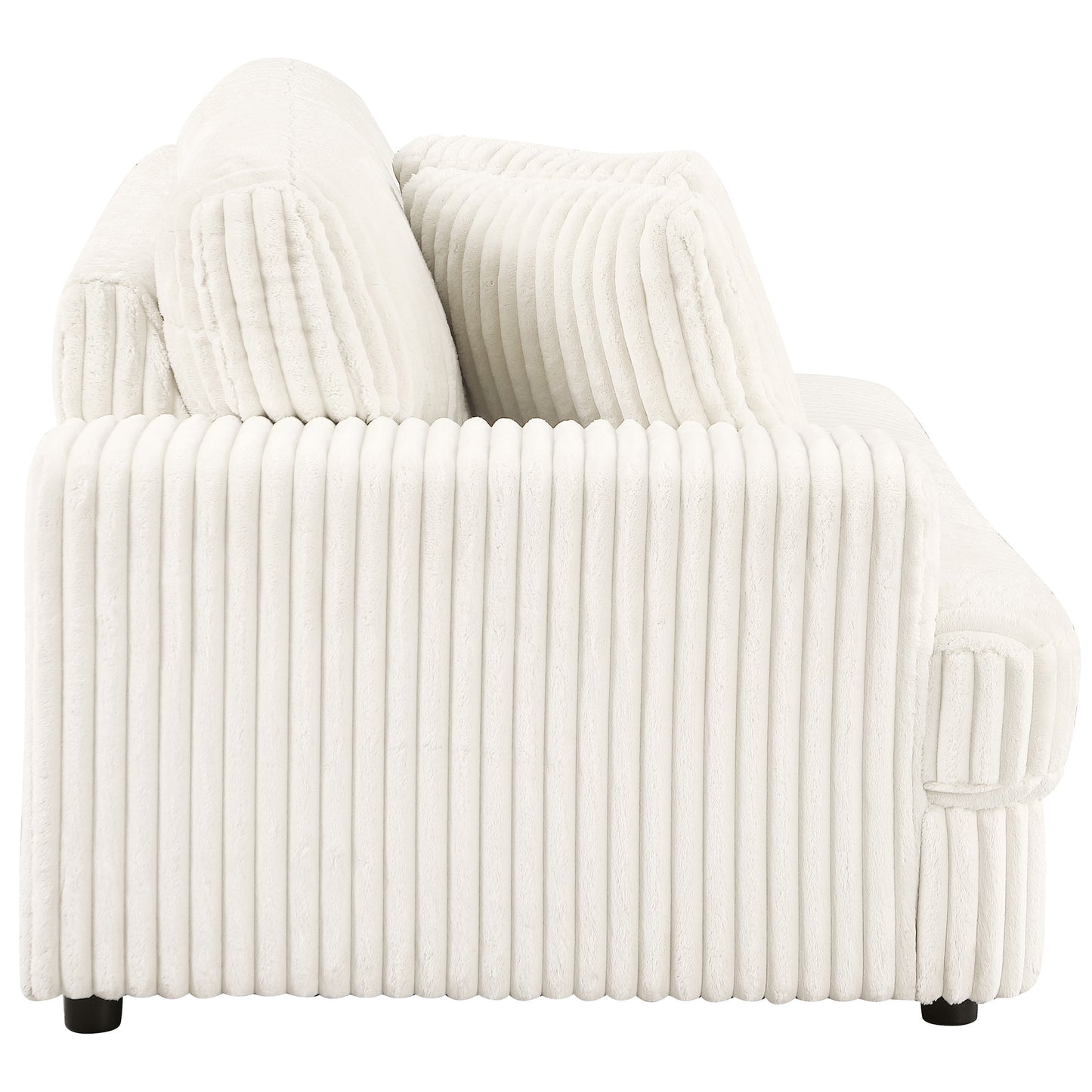 Emberson Upholstered LAF Loveseat Ivory