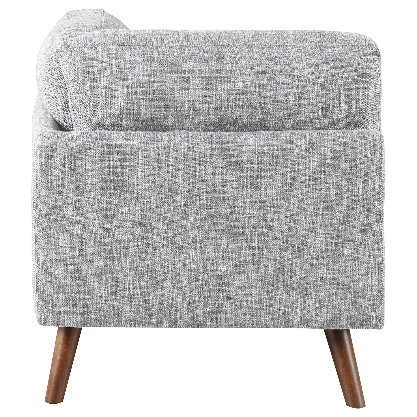 Churchill Upholstered Corner Chair Grey