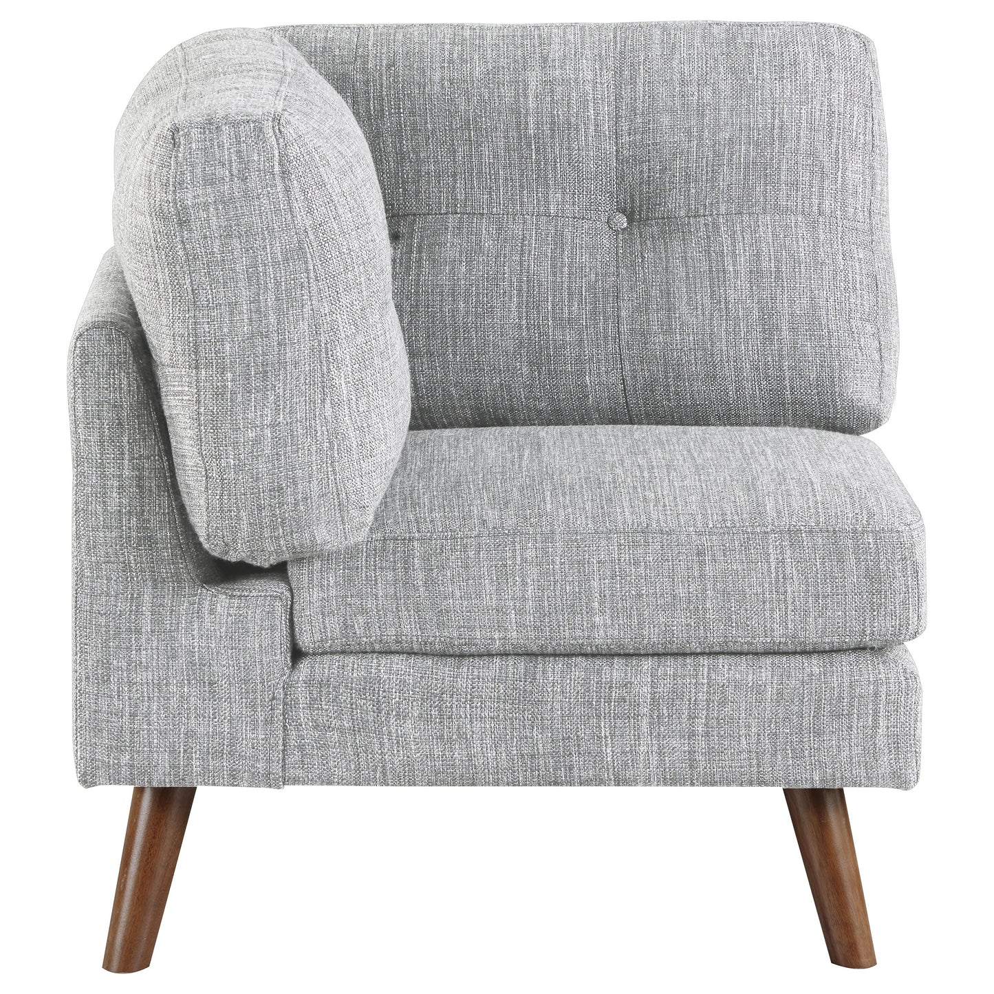 Churchill Upholstered Corner Chair Grey