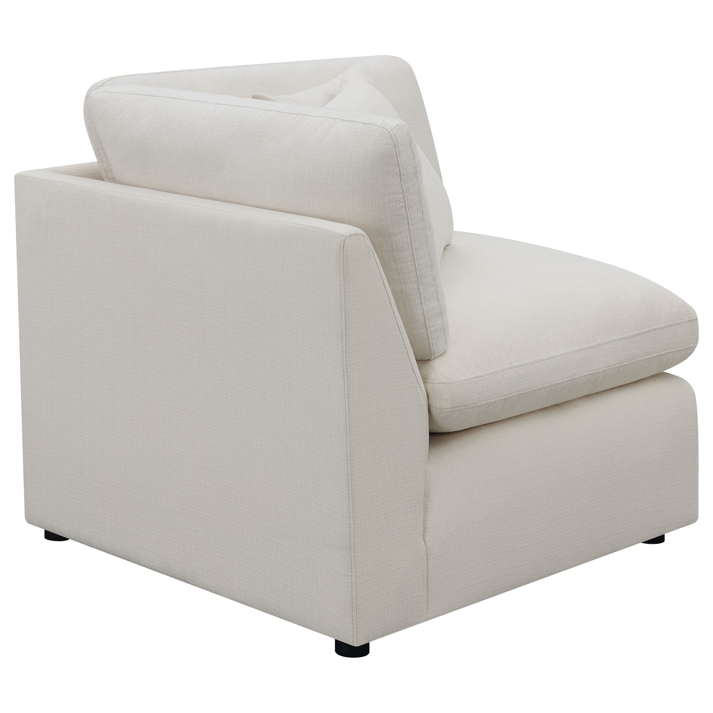 Hobson Upholstered Corner Ivory