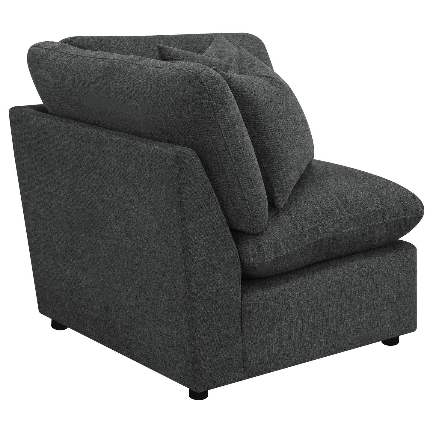 Collins Modular Corner Chair Dark Grey