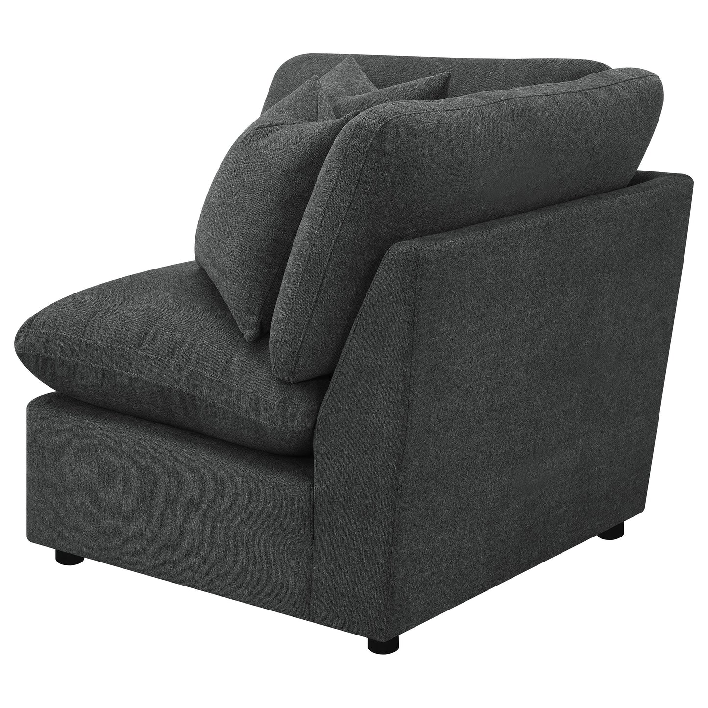 Collins Modular Corner Chair Dark Grey