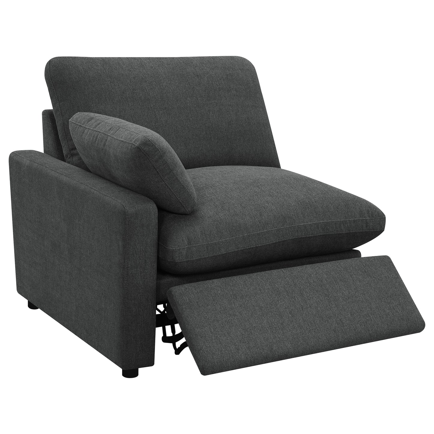 Collins Modular LAF Power Recliner Dark Grey