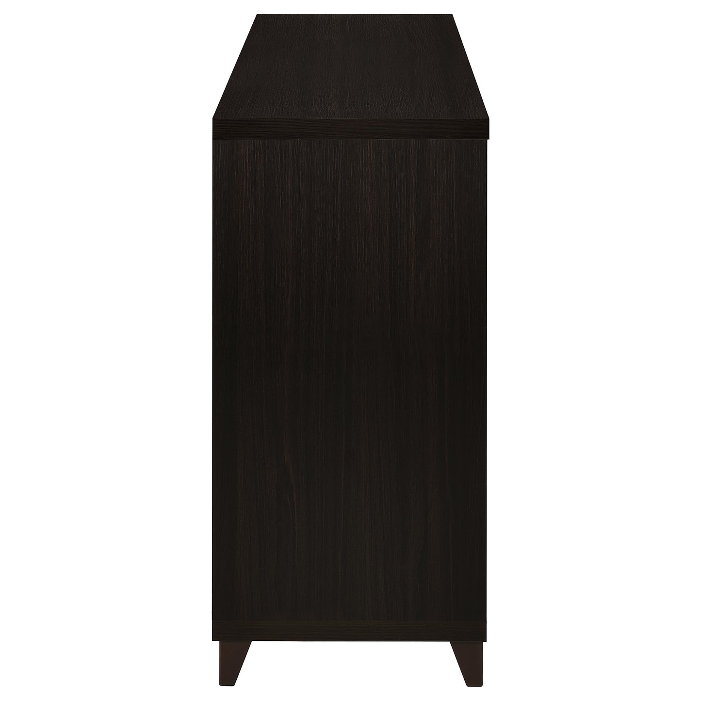 Lewes 2-door Engineered Wood 60-inch TV Stand Cappuccino