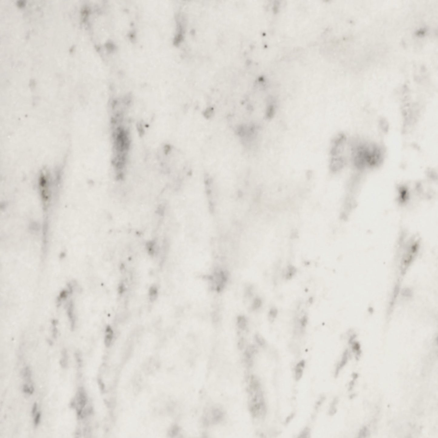 Haven Round Genuine White Marble Top End Side Table Black