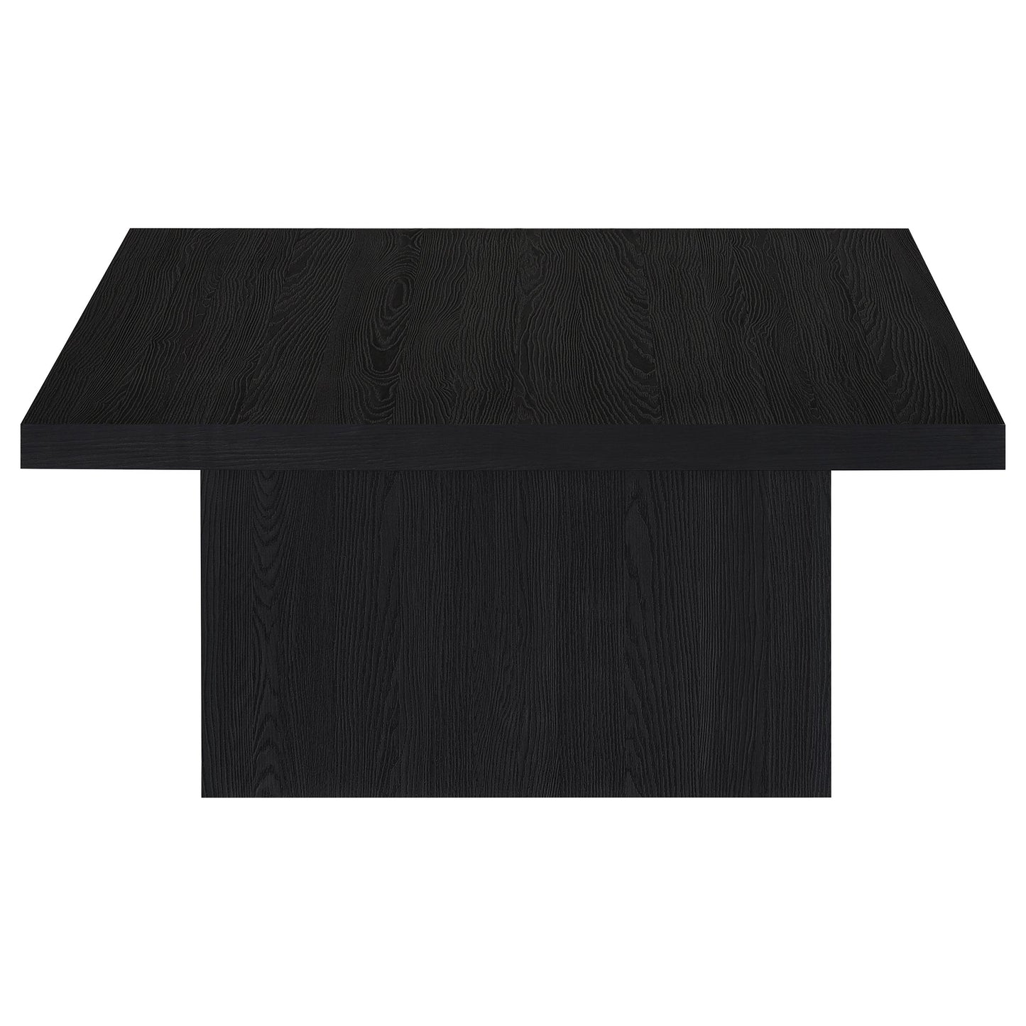 Devar 3-piece Square Cocktail Coffee End Table Set Black