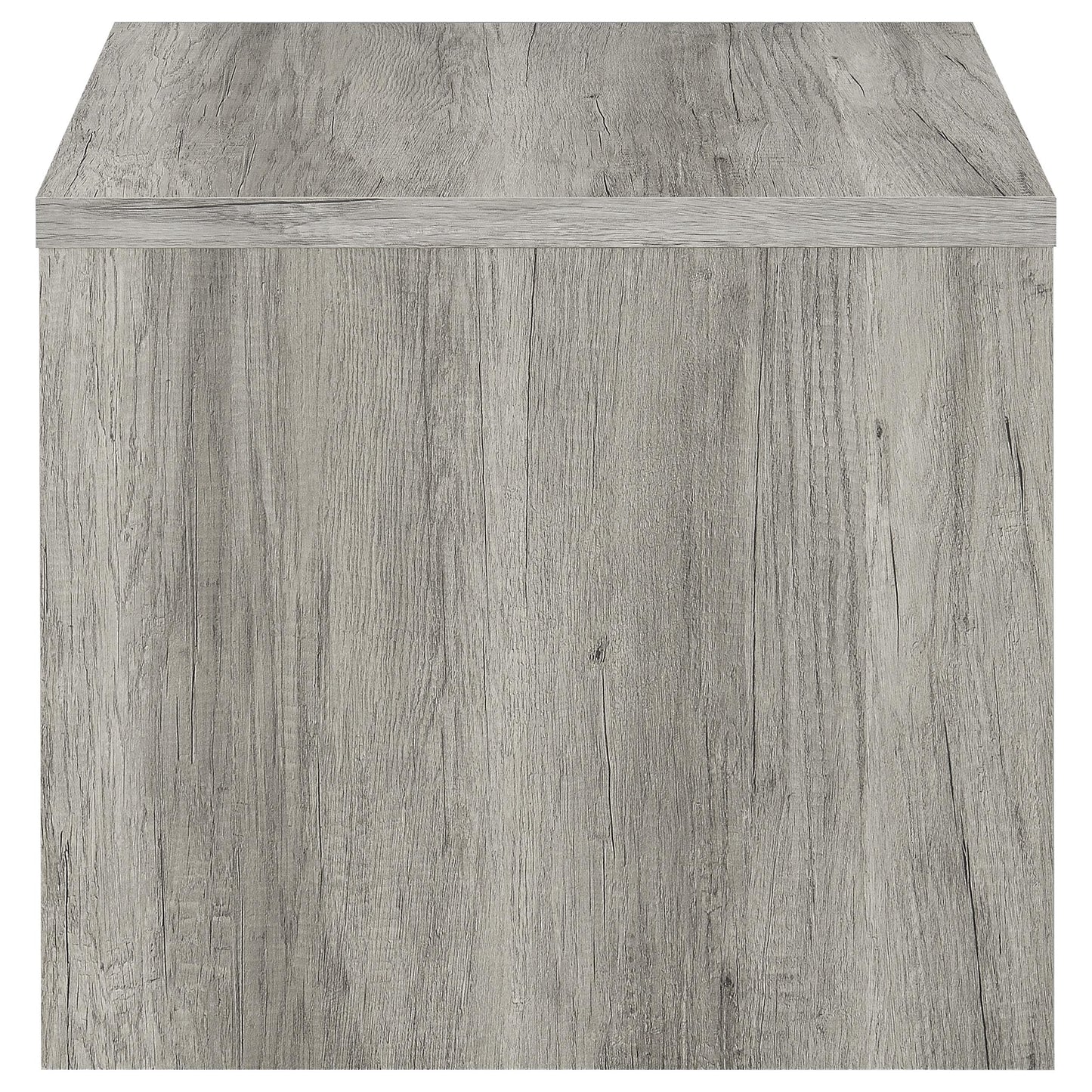 Felix 1-drawer Engineered Wood Side End Table Grey Driftwood