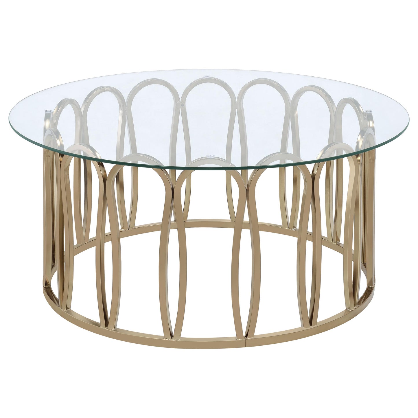 Monett 3-piece Coffee and End Table Set Chocolate Chrome