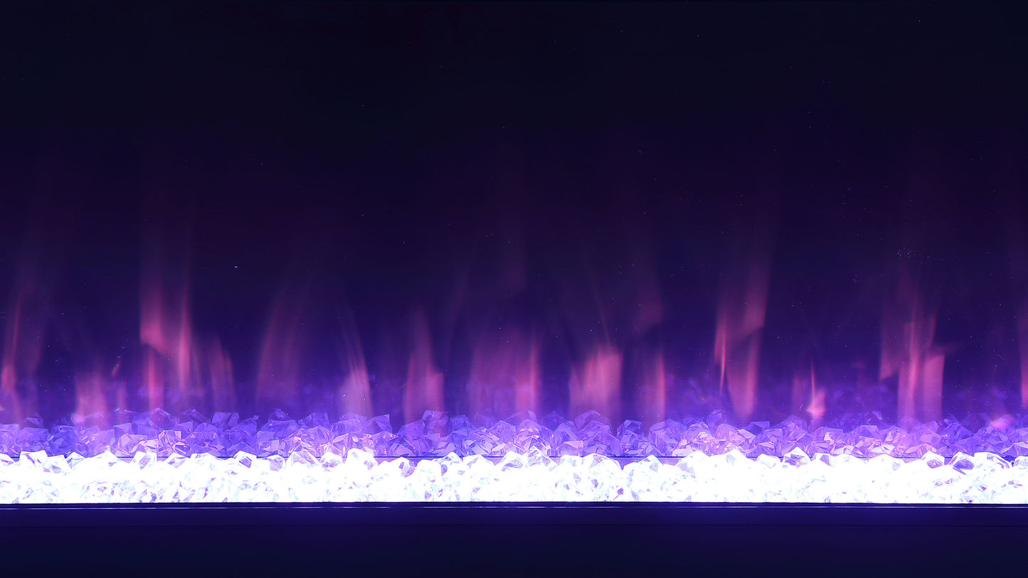 Vallerie 71-inch BT Speaker TV Stand Fireplace Console Grey