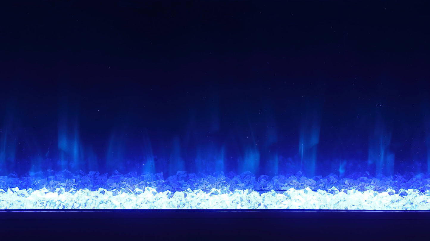 Vallerie 71-inch BT Speaker TV Stand Fireplace Console White