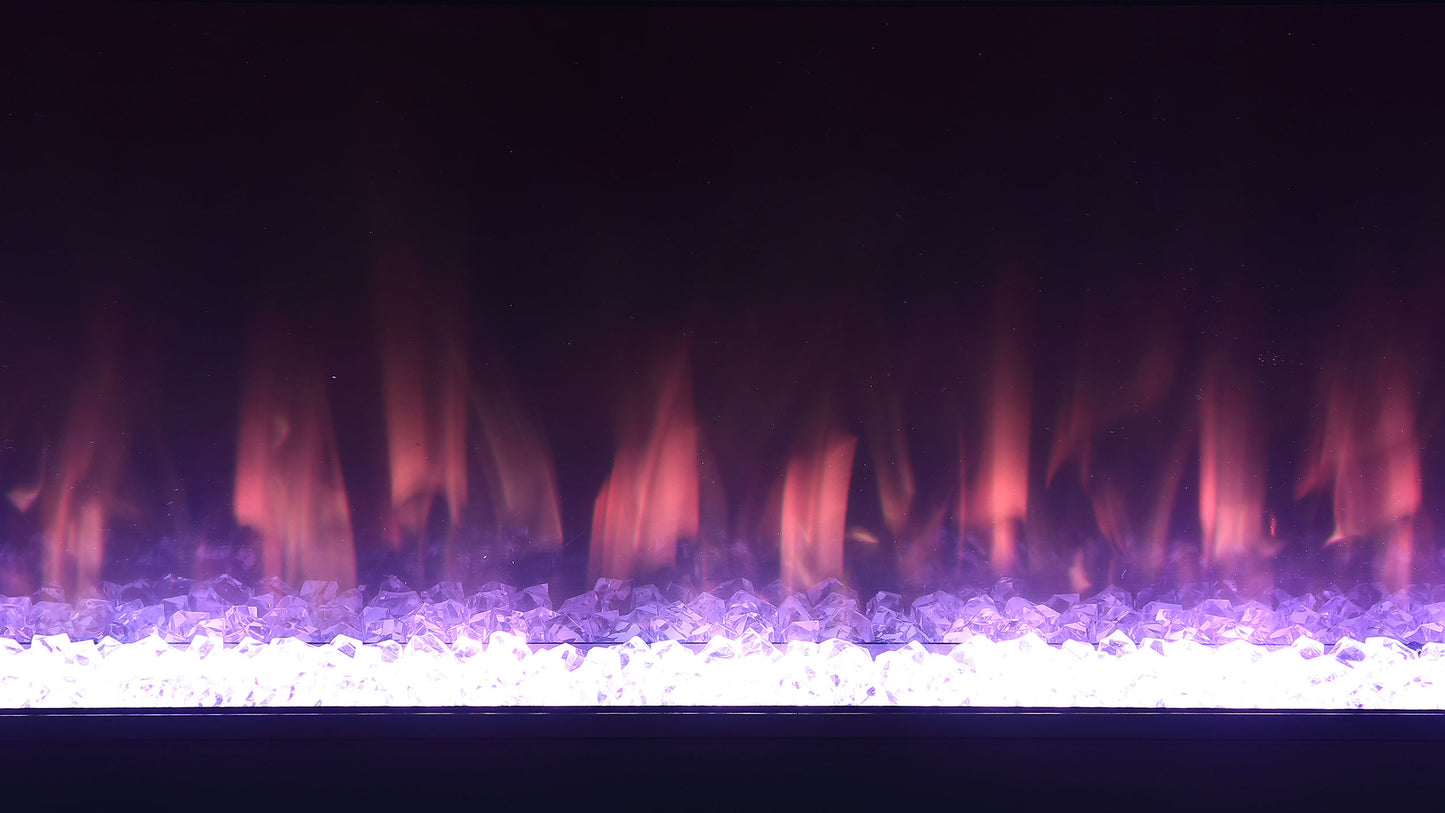 Vallerie 71-inch BT Speaker TV Stand Fireplace Console White