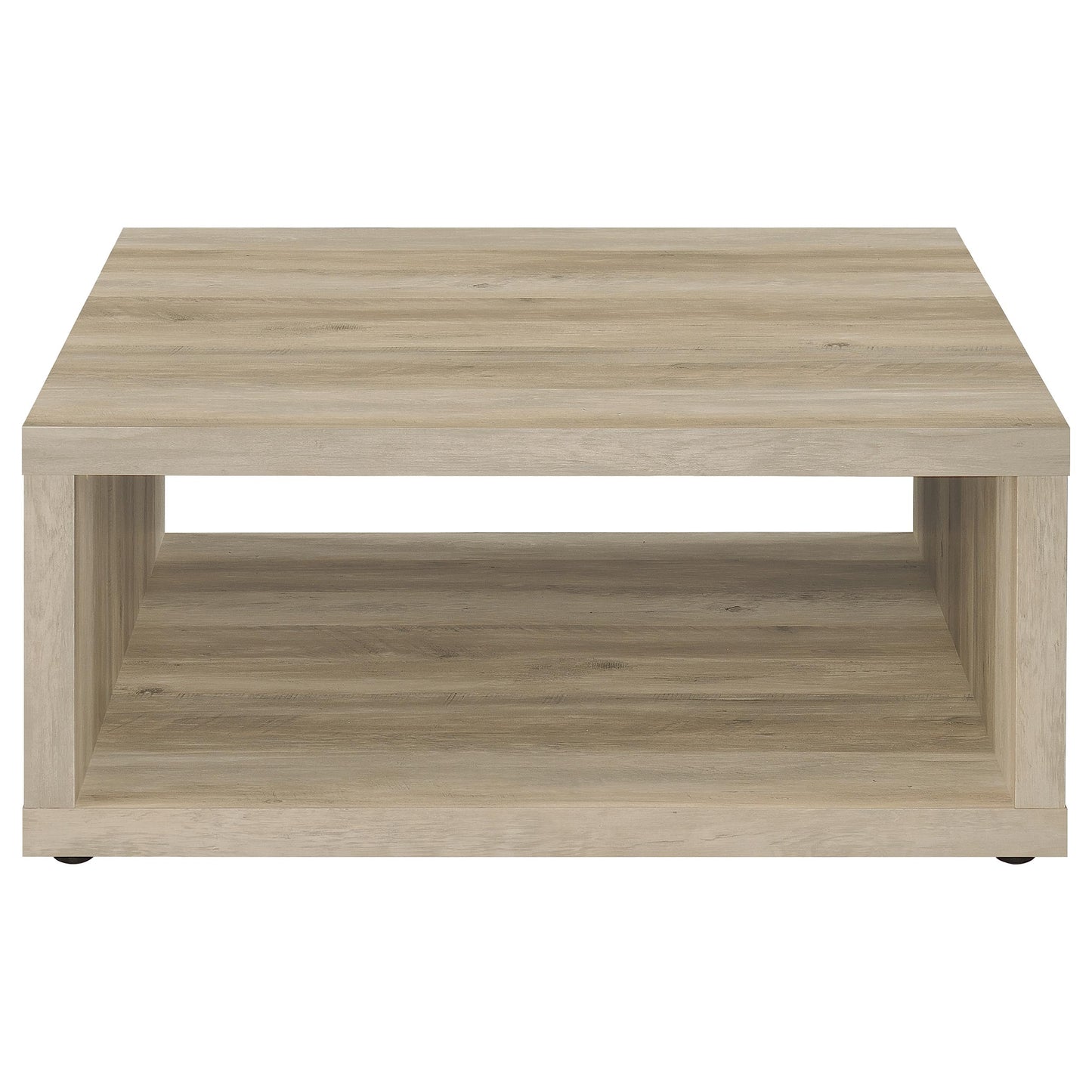 Frisco 2-piece Coffee and End Table Set Distressed Pine