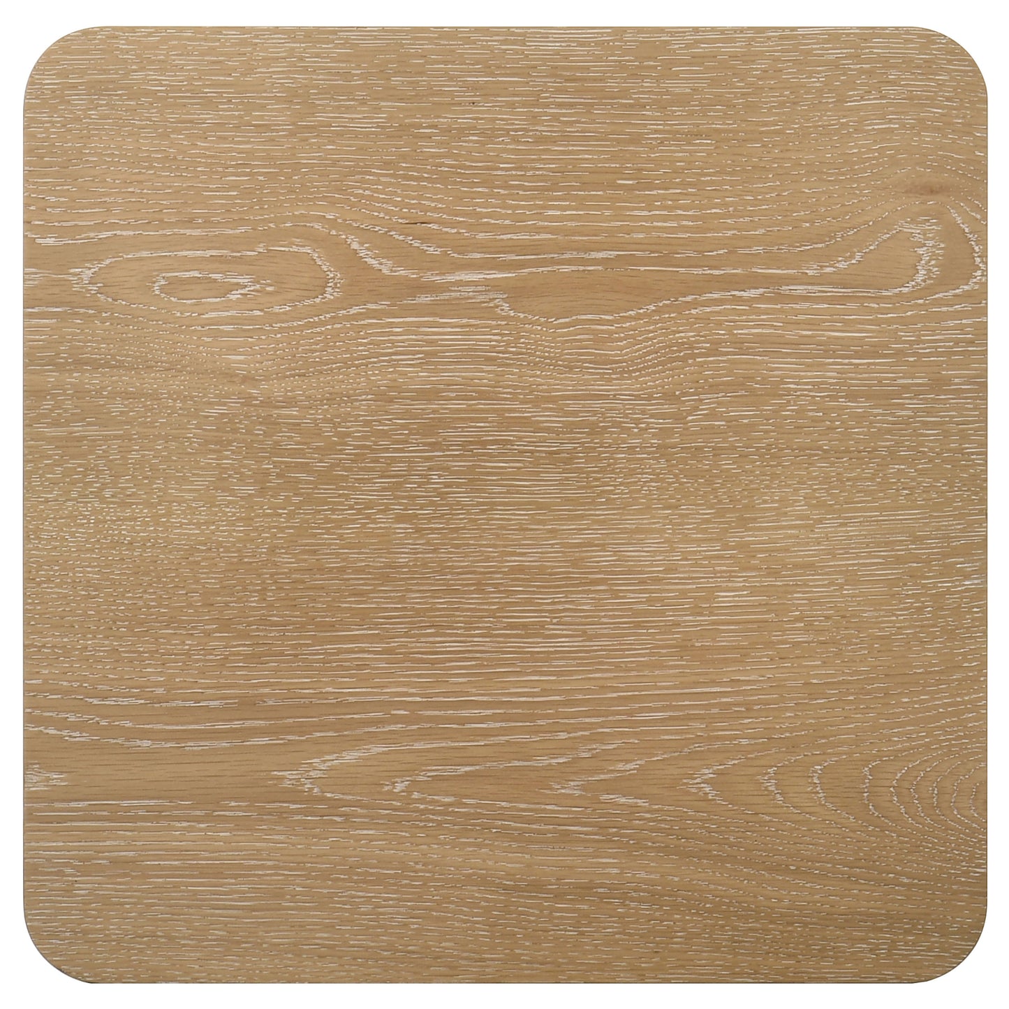 Castlewood Engineered Wood Accent Side End Table Light Oak