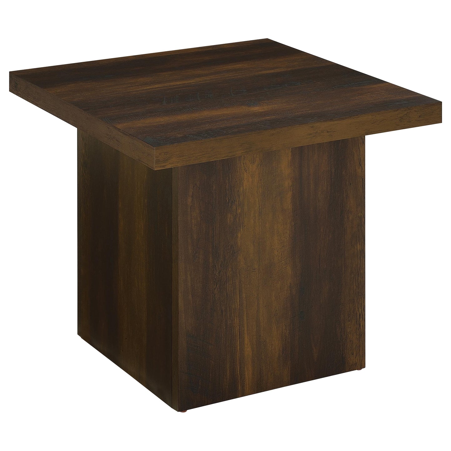 Devar 3-piece Square Coffee and End Table Set Dark Pine