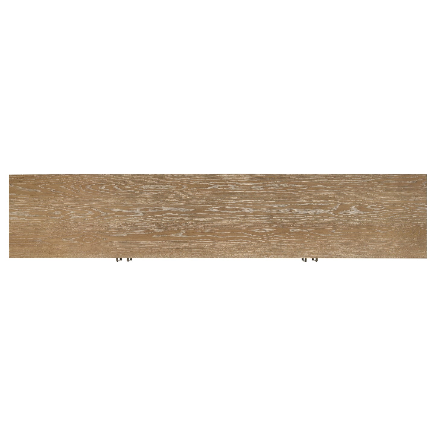 Brenham 79-inch 4-door TV Stand Media Console Light Oak