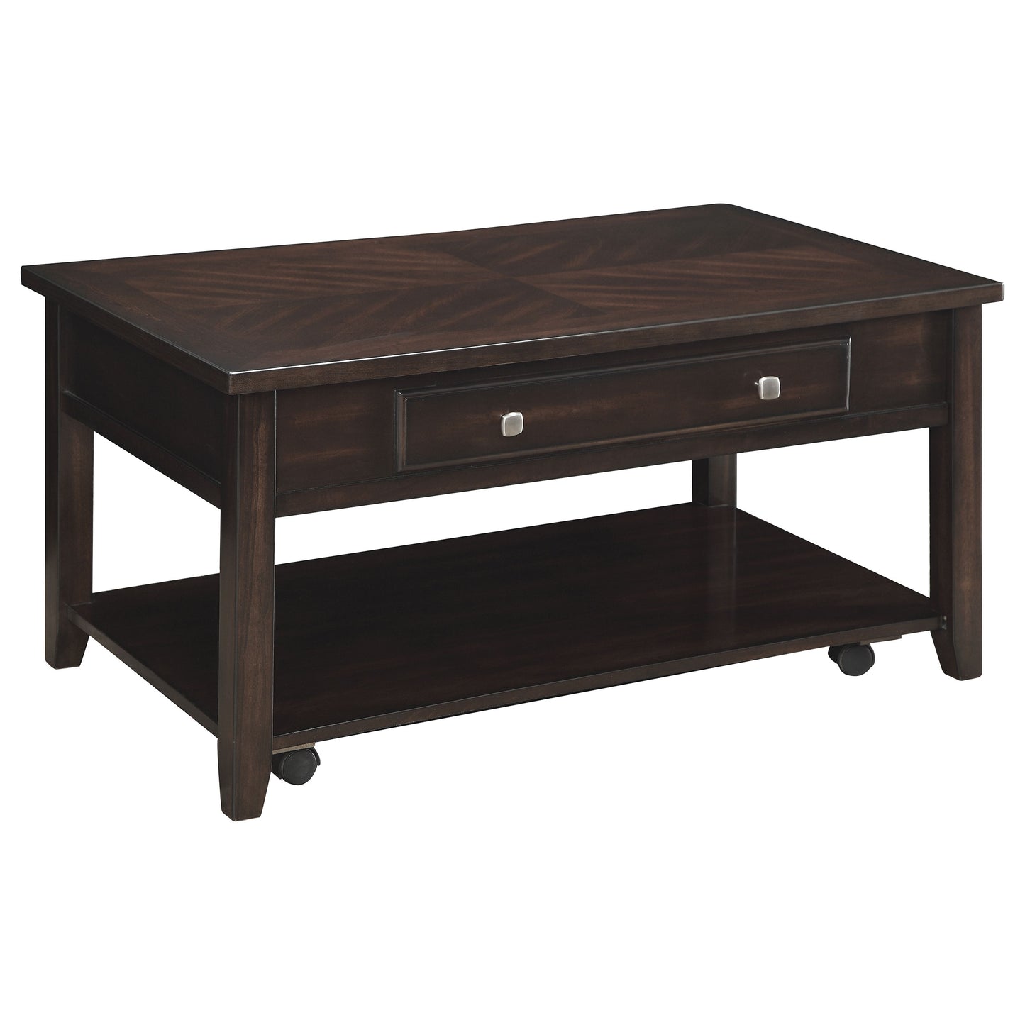 Bradford 3-piece Lift Top Coffee and End Table Set Walnut