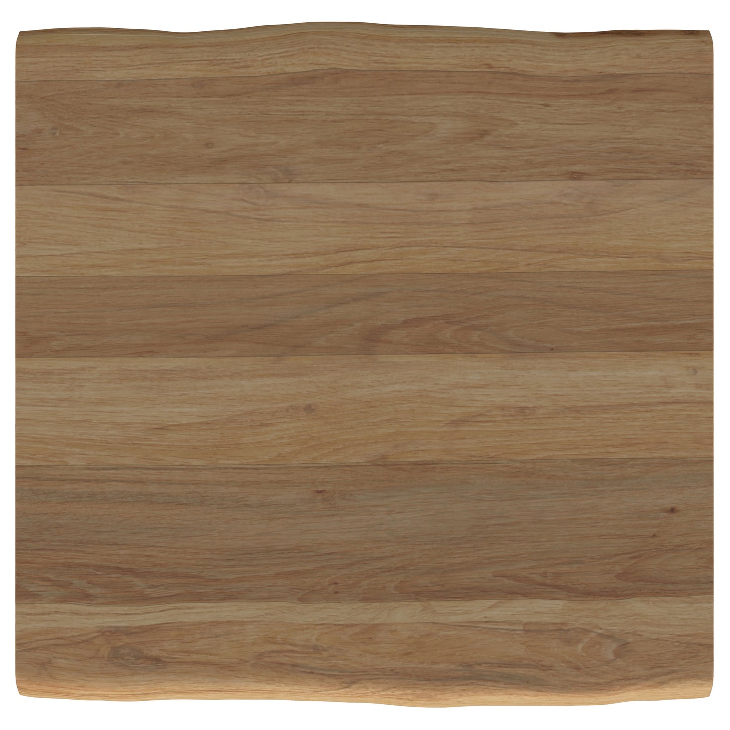 Zander Square Wood Top Coffee Table Natural Brown