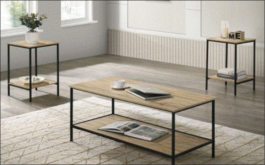 Pallas 3 Pc. Table Set Natural Color