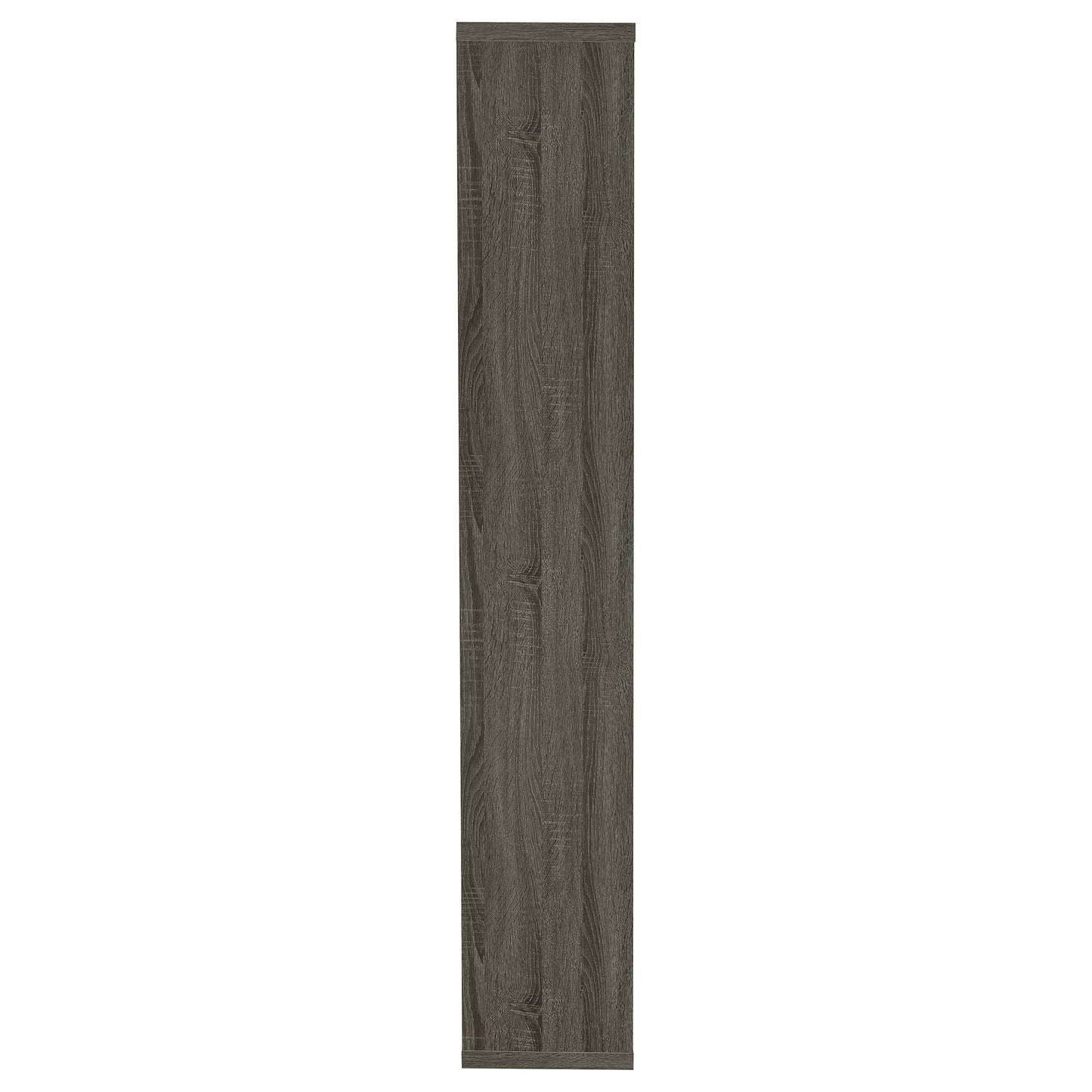 Theo 71-inch 7-shelf Bookshelf Weathered Grey