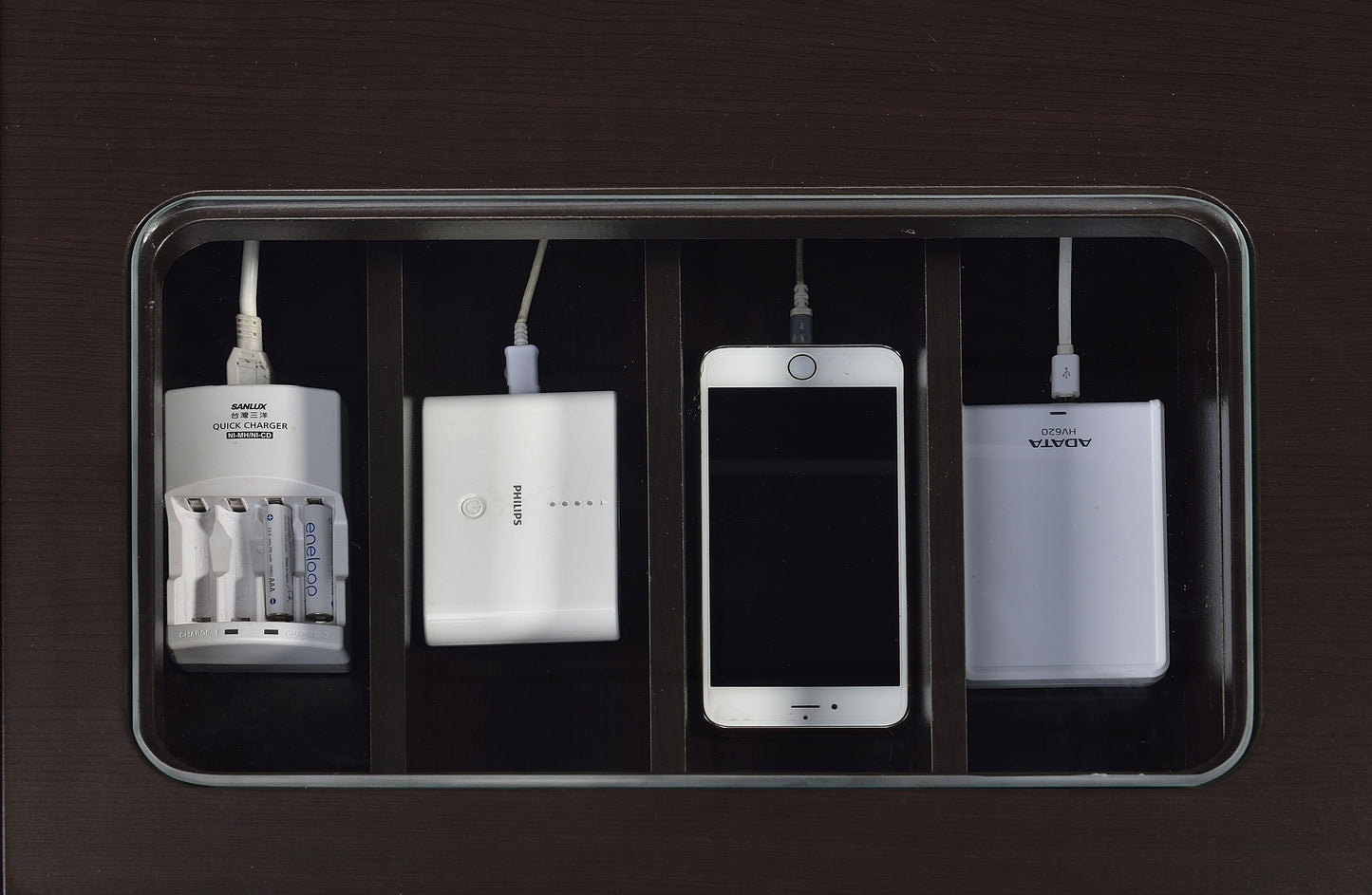 Halston 47-inch 2-drawer Office Desk with Cabinet Cappuccino