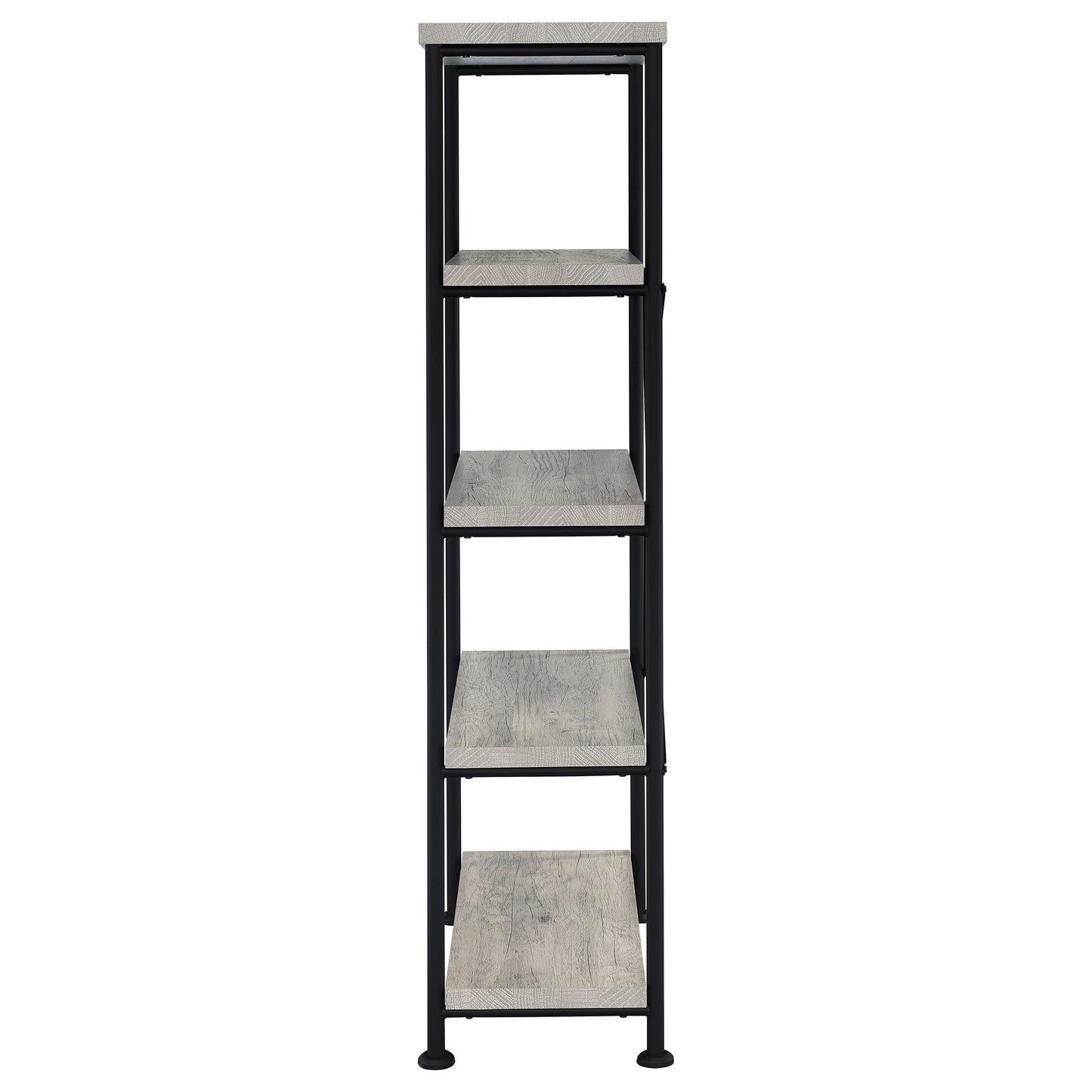 Analiese 63-inch 4-shelf Bookshelf Grey Driftwood