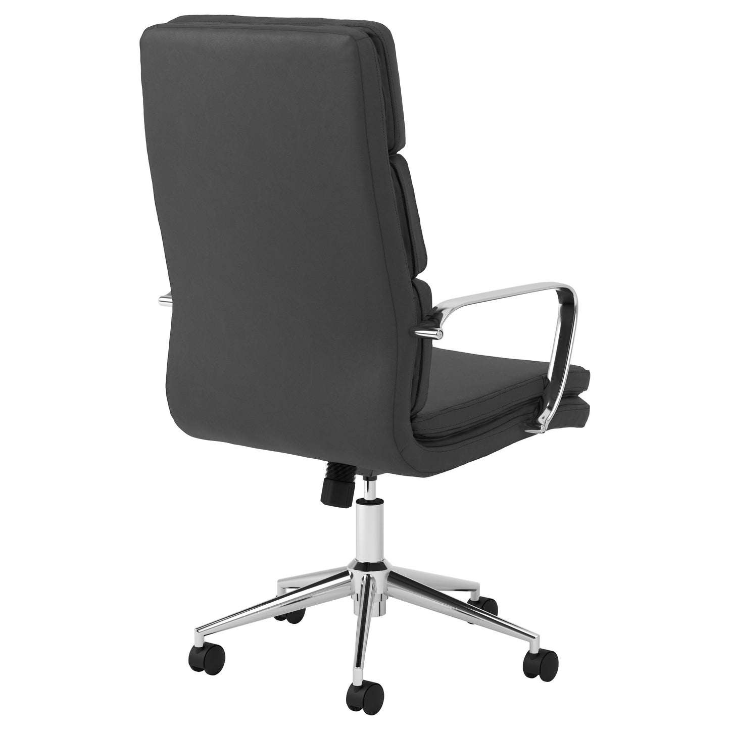Ximena Upholstered Adjustable High Back Office Chair Black