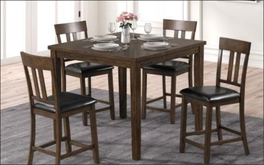 Walton – 5 Piece Pub Set – Walnut