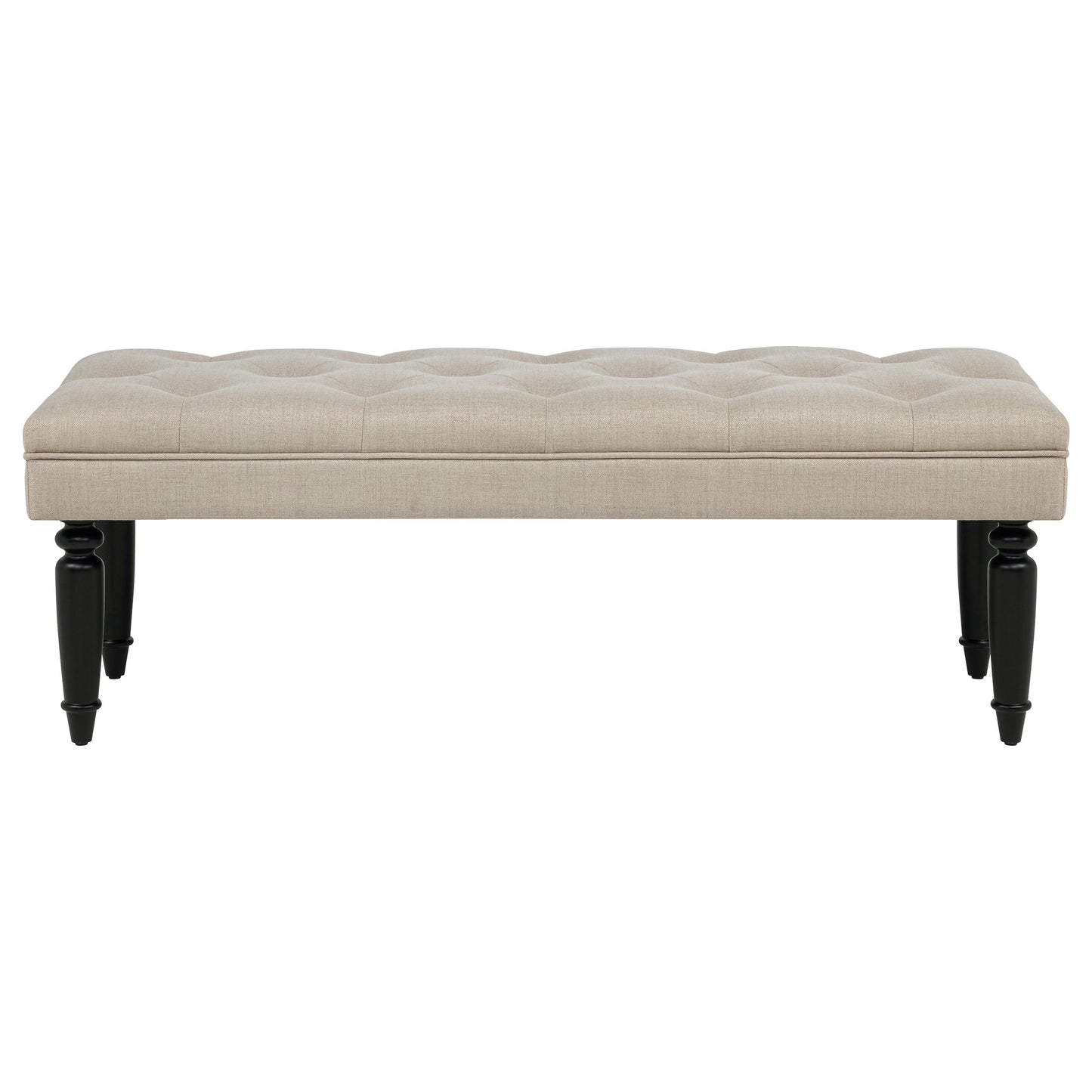 Marsha 52-inch Upholstered Entryway Accent Bench Latte