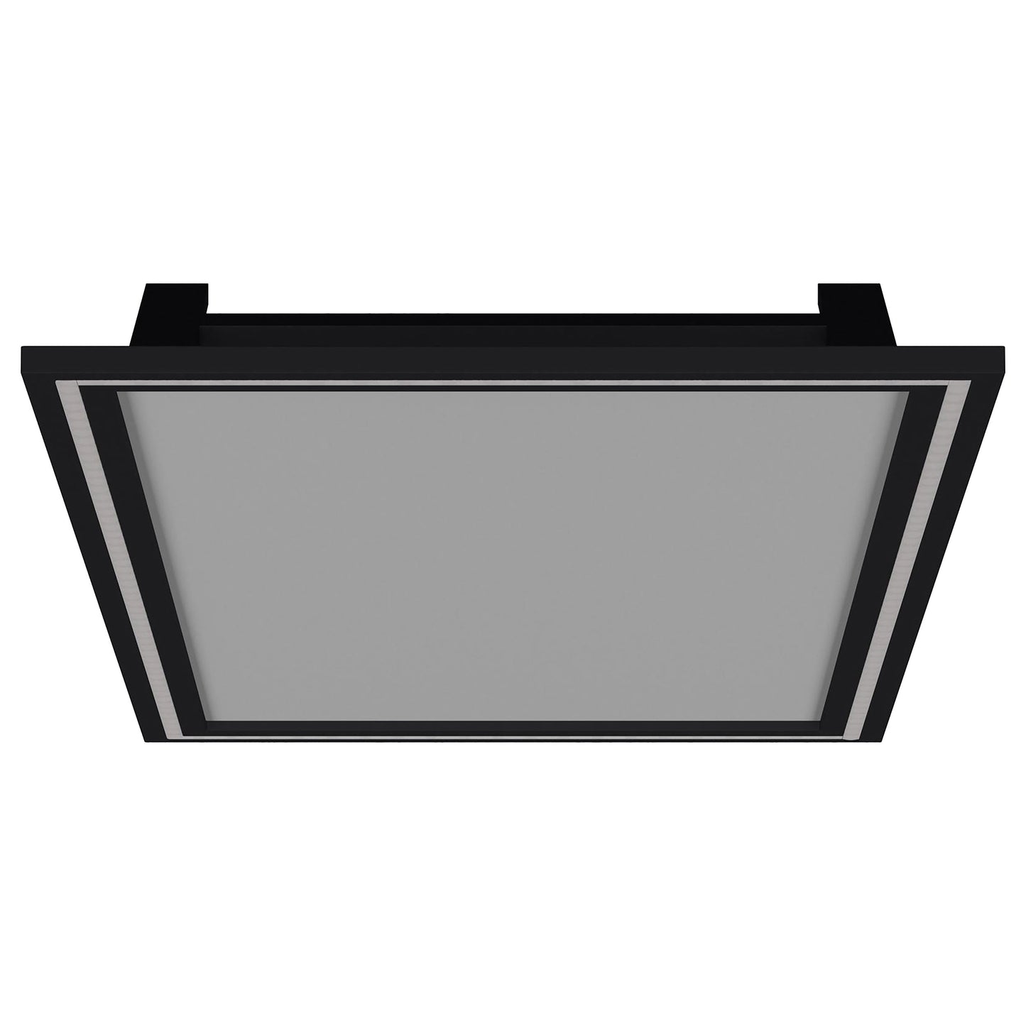 Windrose 28 x 67 Inch Tempered LED Standing Mirror Black