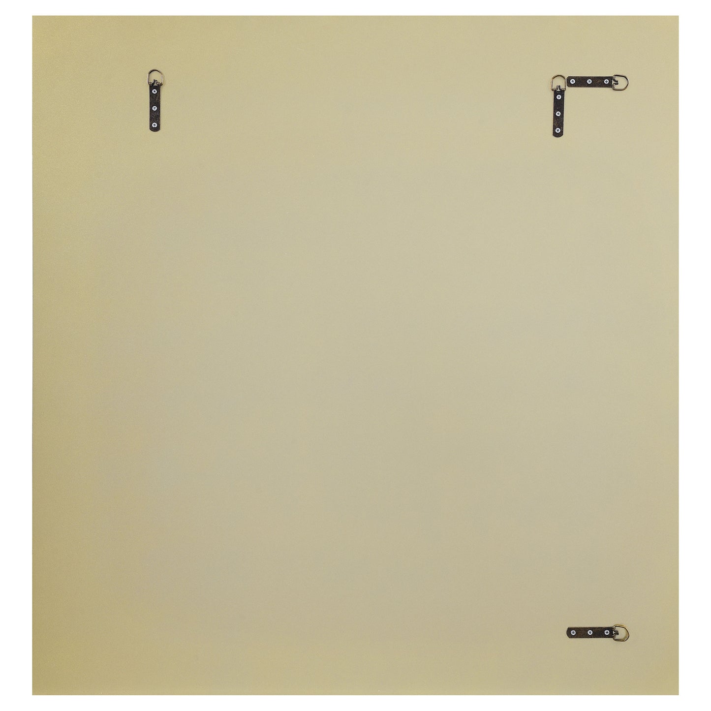 Braylin 38 x 40 Inch Wall Mirror Champagne and Silver