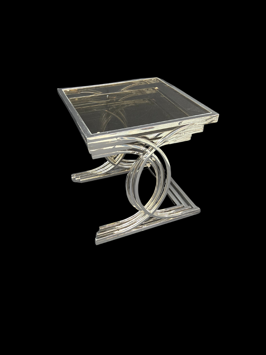 Silver Arch Nesting Table Set (3-Piece)