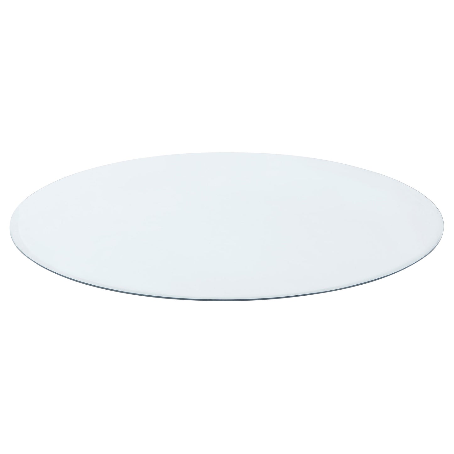 54-inch 8mm Round Clear Tempered Glass Top