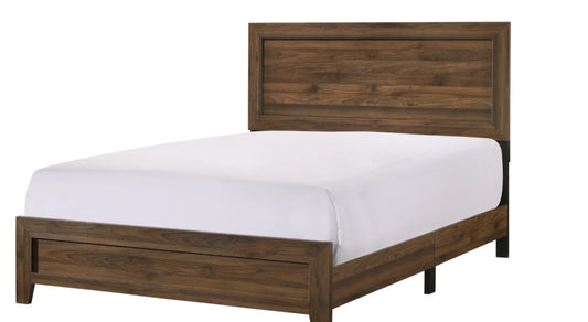 MILLIE BED IN ONE BOX -BROWN CHERRY