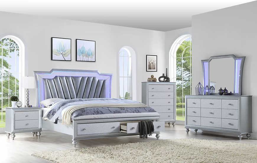 Star Bedroom Queen Set 4Pc