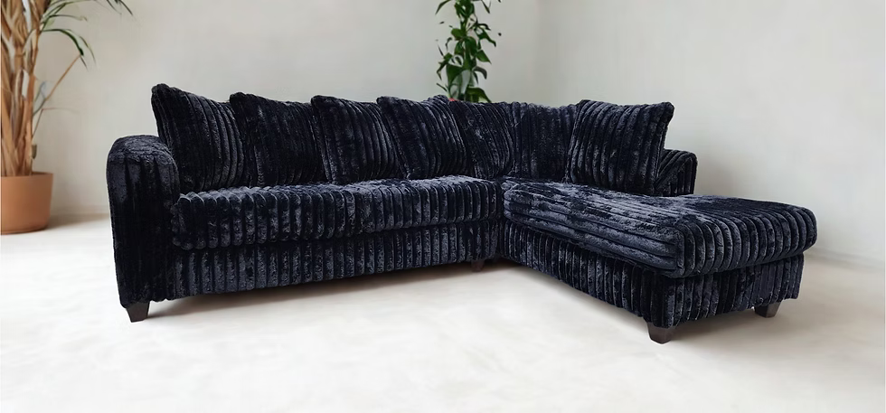 Gia Sectional (Black)