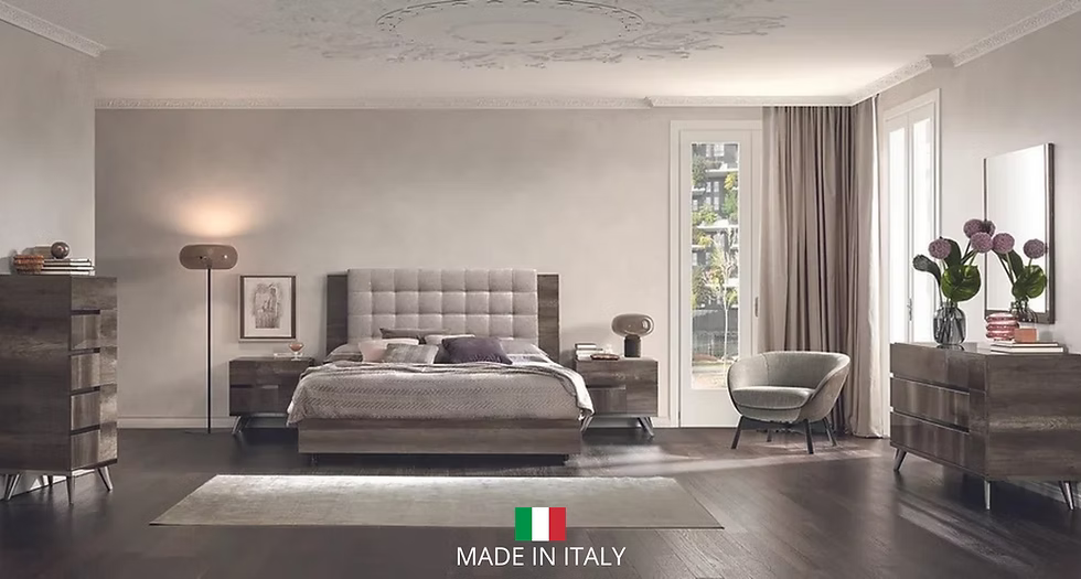 Medea II Collection Bedroom Set Queen 4 Pc