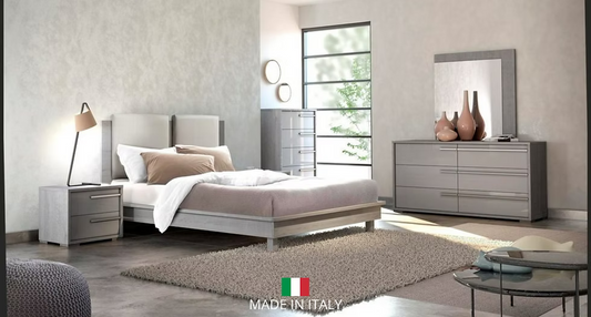 Erika Collection Italian Bedroom Set King 5 PC