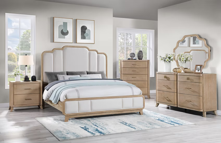 Laguna Bedroom Queen Set 4 Pc