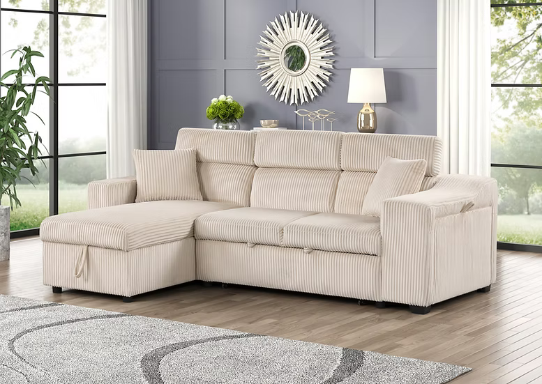Bonaterra II (Beige) Sofa Bed Sectional