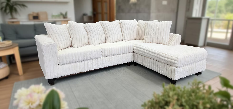 Gia Sectional (Ivory)