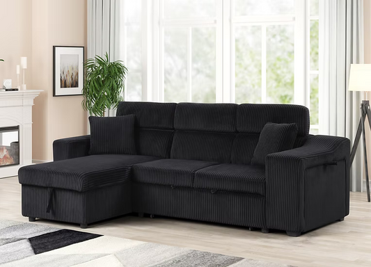 Bonaterra II (Black) Sofa Bed Sectional