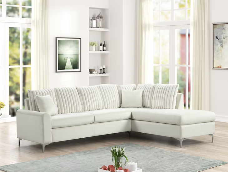 Elina (Beige) Sectional